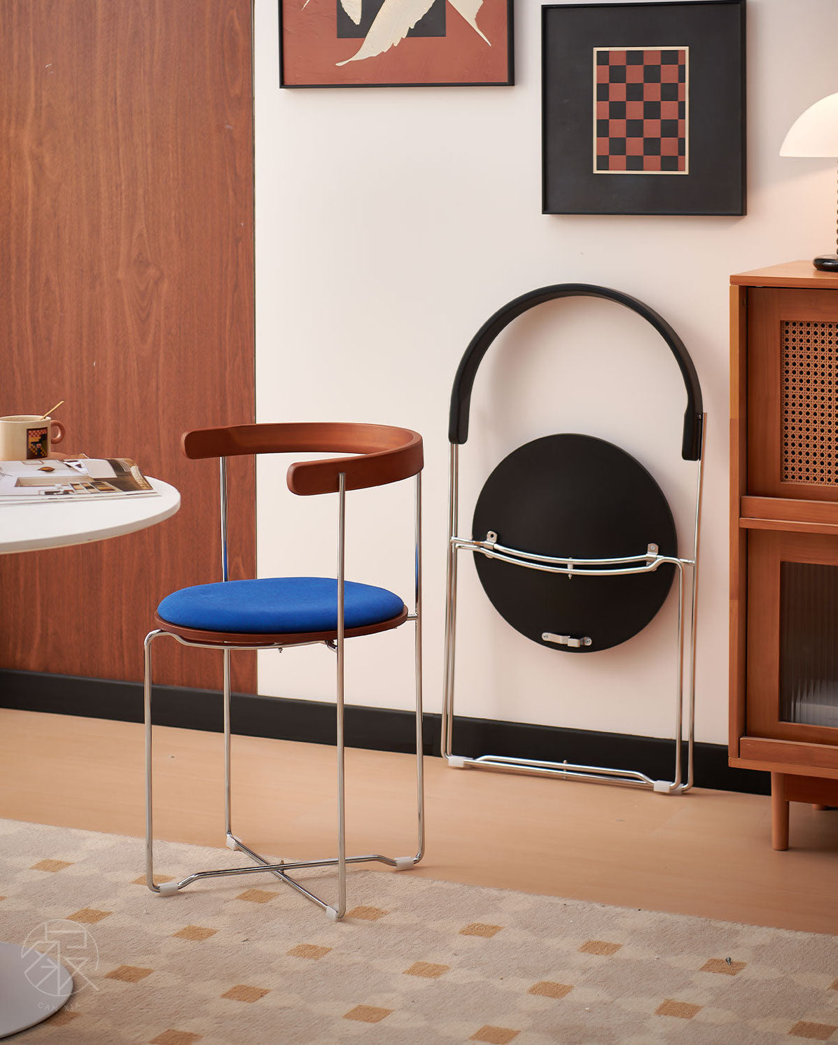 Retro Folding Dining Chair