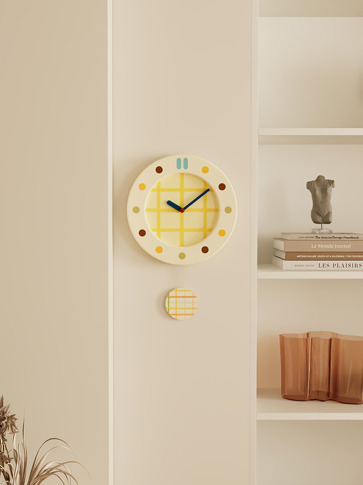 Classic Grid Panel Clock