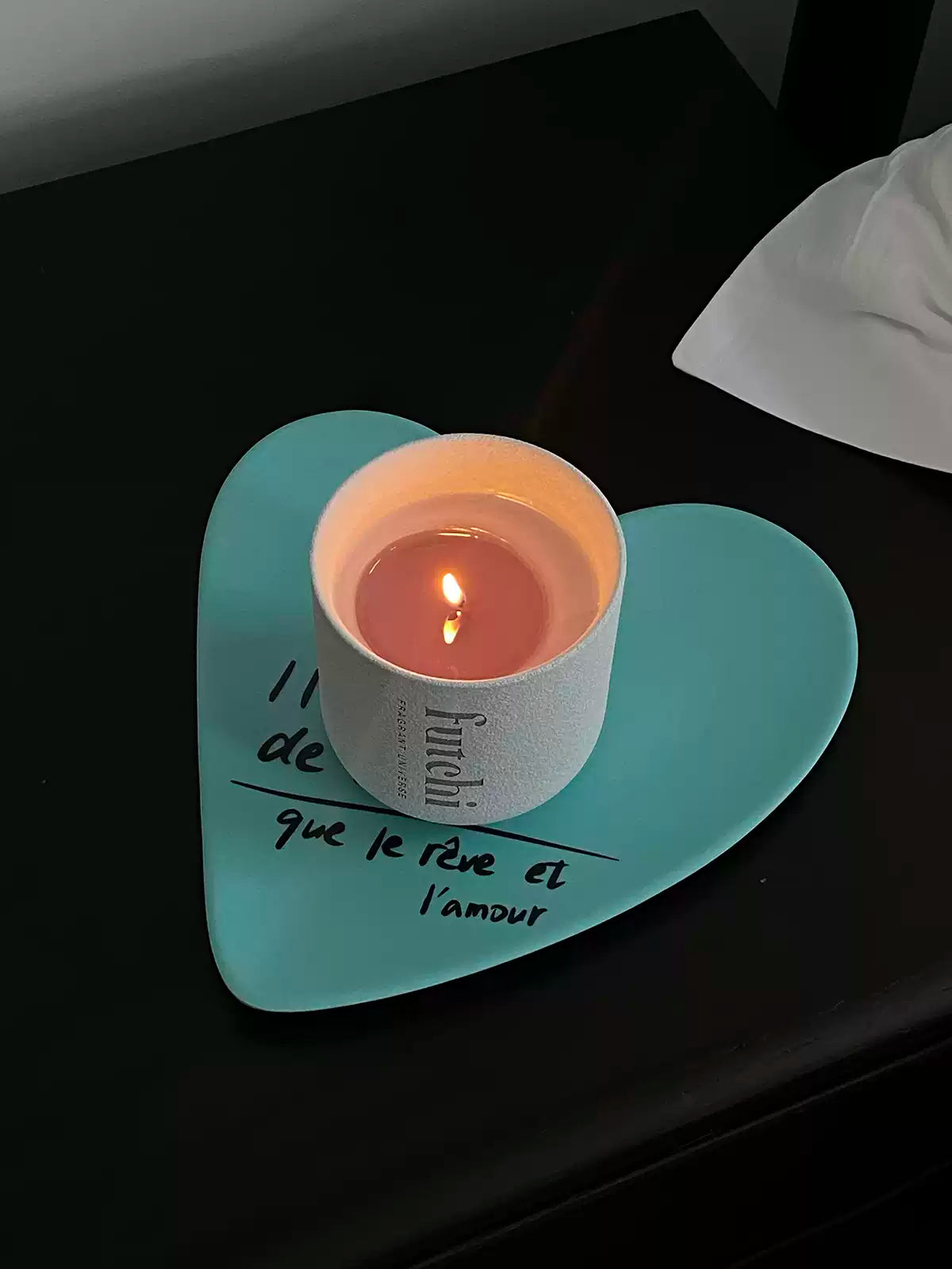 French Heart-Shaped Plate