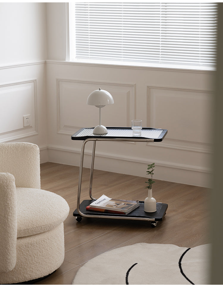 Vintage-Style Mobile Trolley