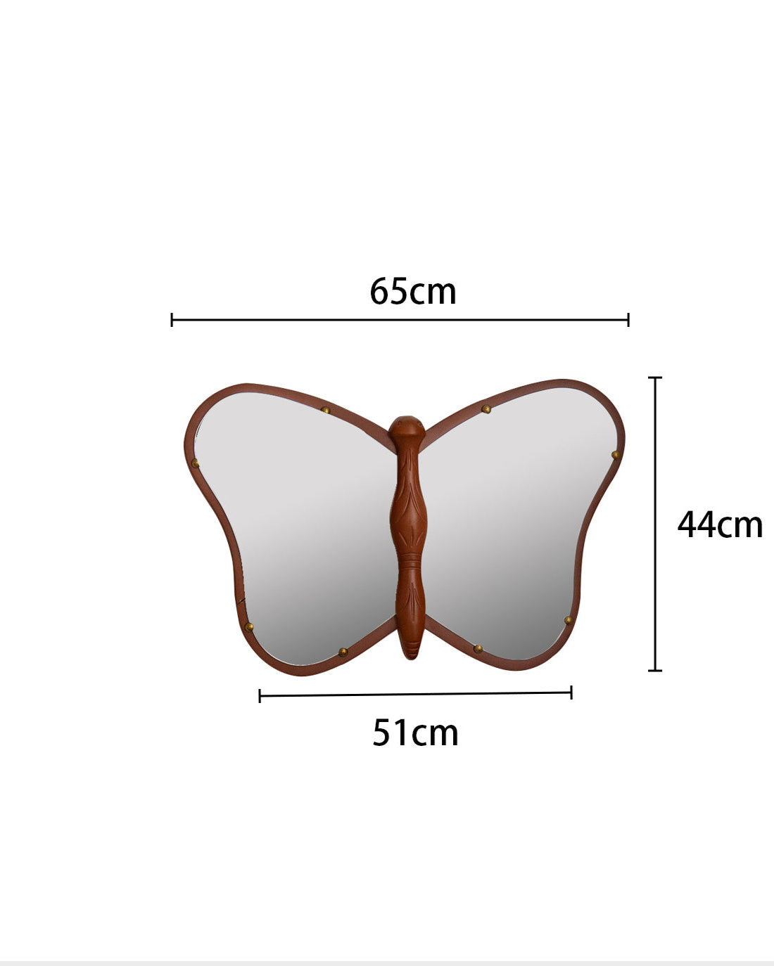 Vintage Butterfly Mirror
