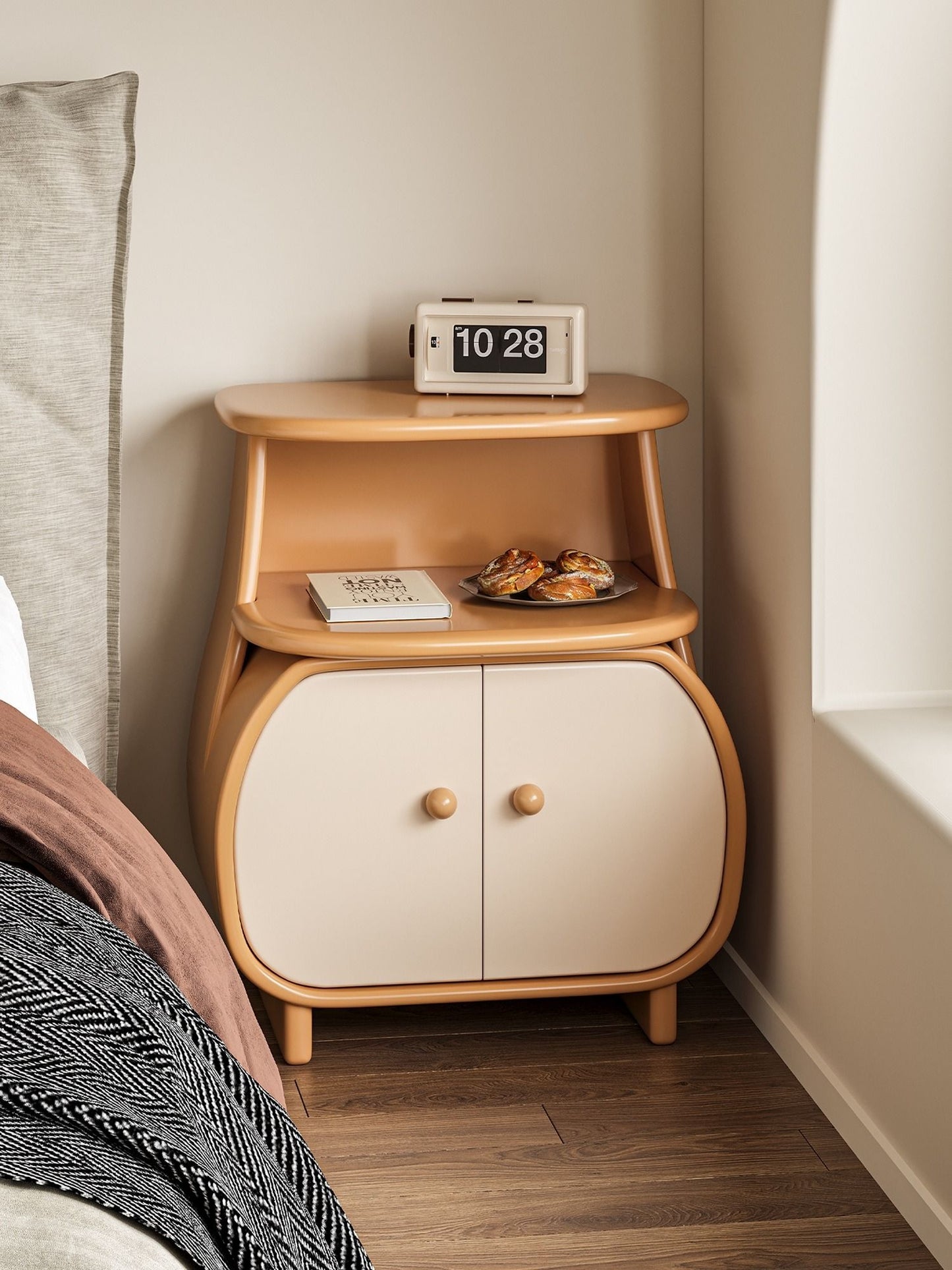 Hippo Bedside Cabinet