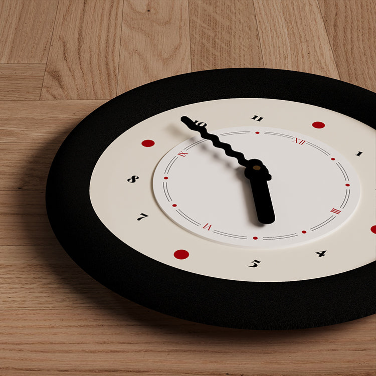Classic Grid Panel Clock