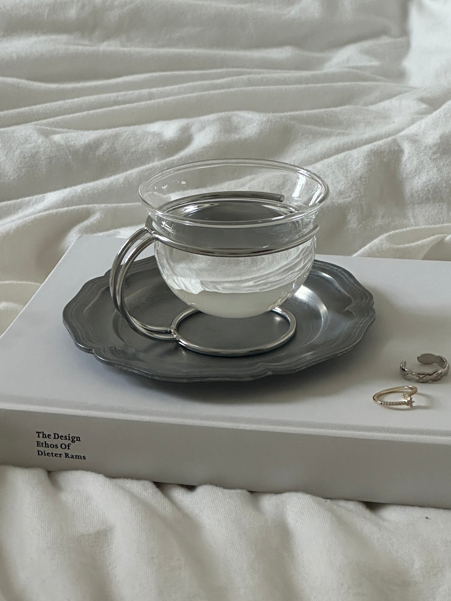 Vintage Glass Coffee Cup