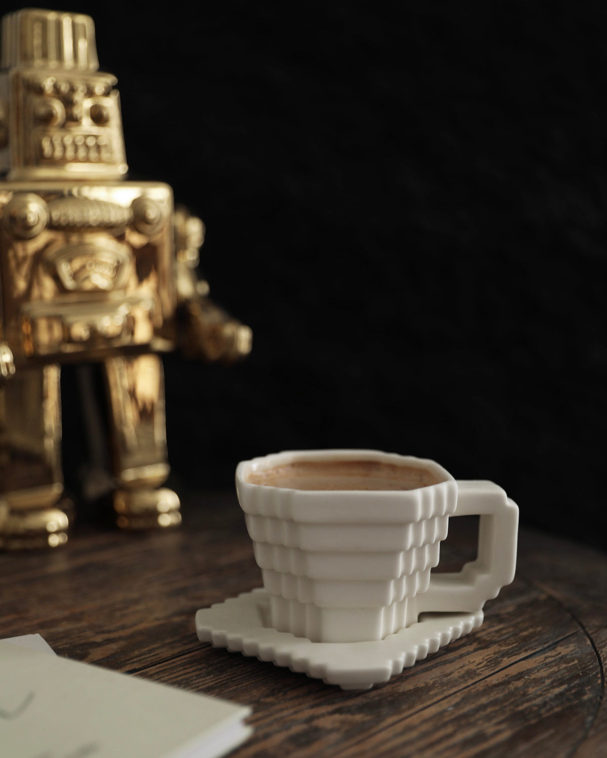Pixel Stack Ceramic Cup Set
