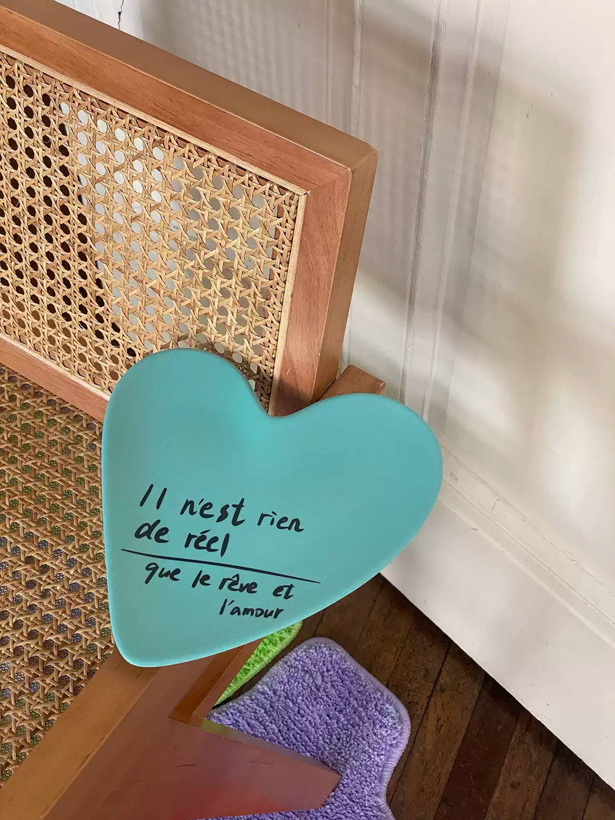 French Heart-Shaped Plate