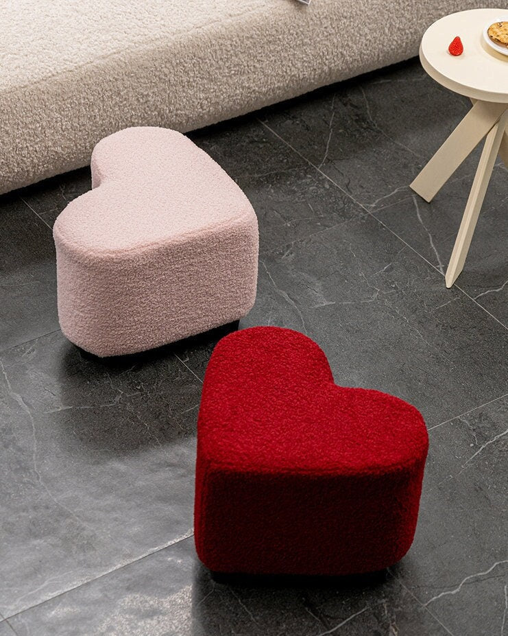 Heart Shaped Stool Small Chair