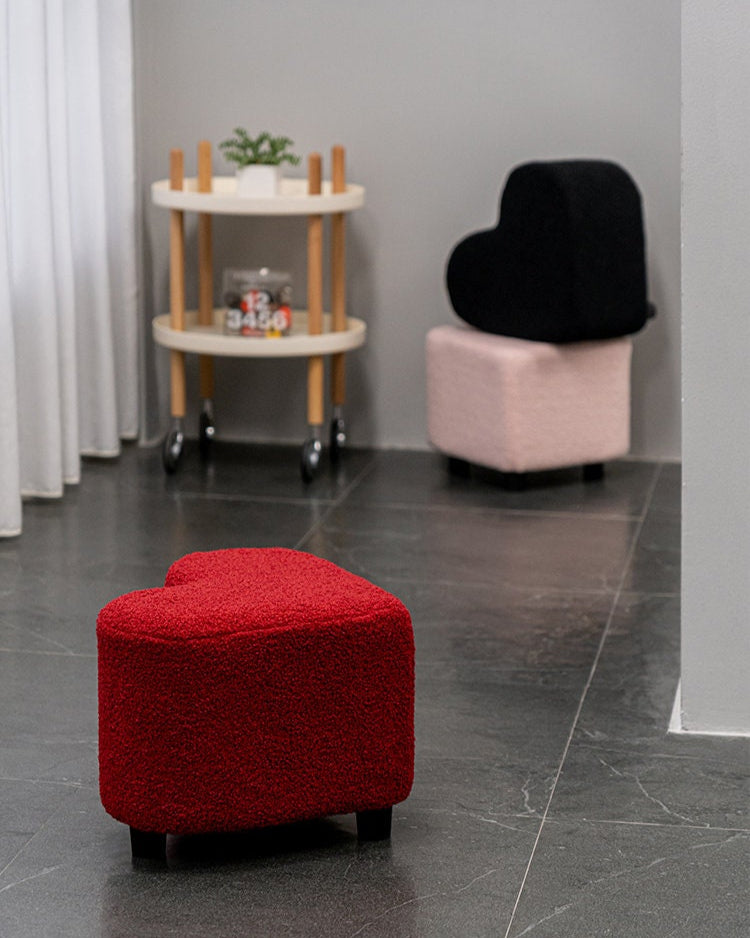Heart Shaped Stool Small Chair