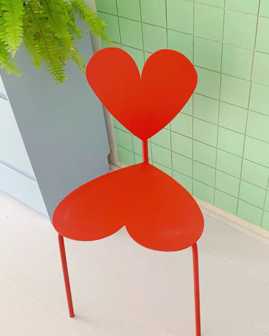 Heart Shaped Dinning Chair