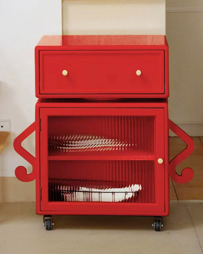 Robot Side Table Storage Cabinet