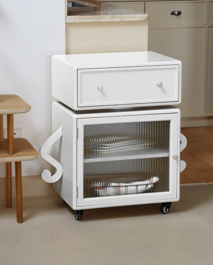 Robot Side Table Storage Cabinet