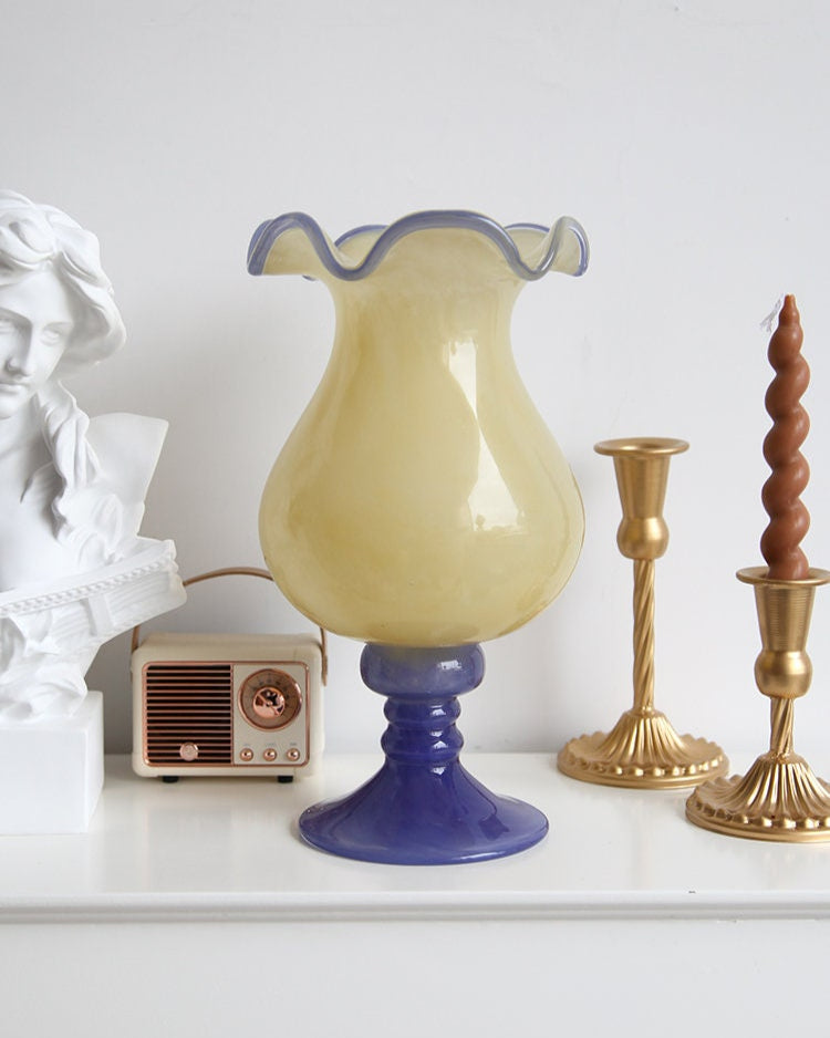 Elegant Purple Flower Vase