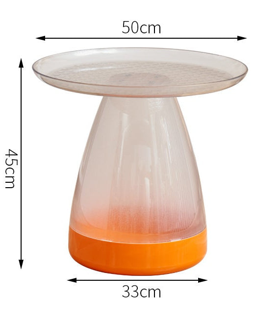 Round Plastic Side Table