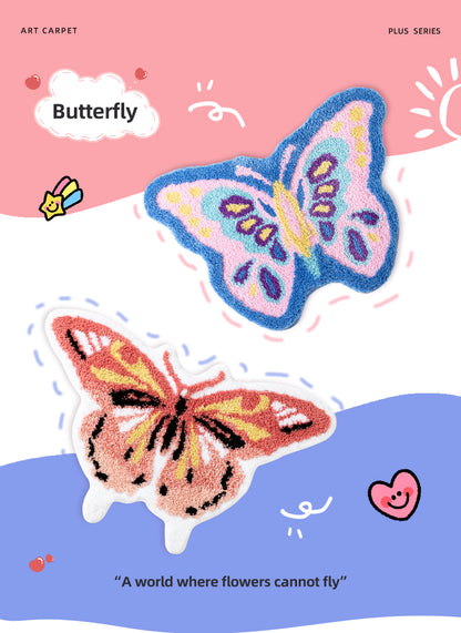 Butterfly Tufting Rug