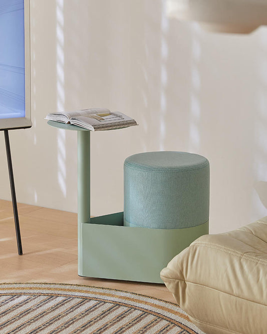 All in One Stool with Side Table