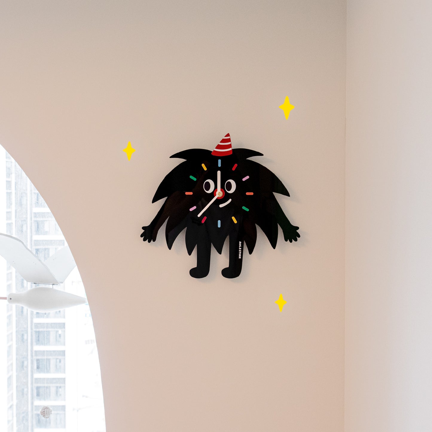 Cute Decorative Hanging Clock