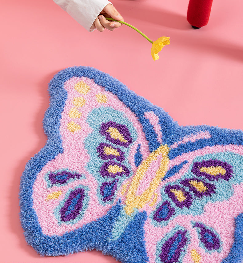 Butterfly Tufting Rug