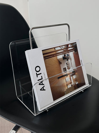 Desk Acrylic Book Rack