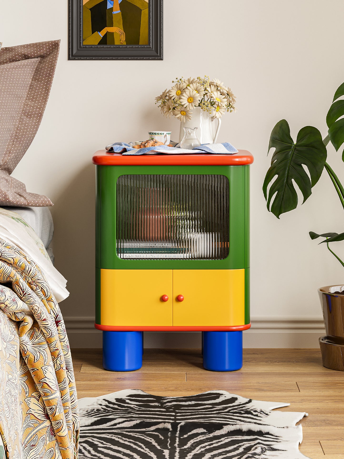 Colorful Multi-Functional Cabinet