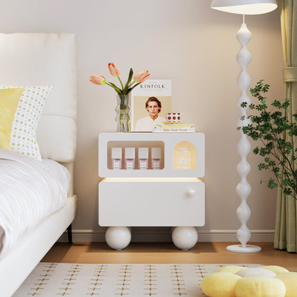 Color Blocked Nightstand