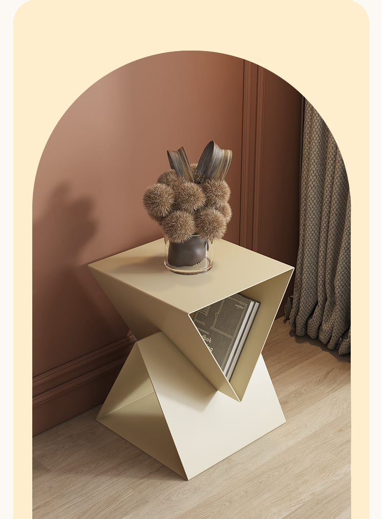 Triangle Side Table Nightstand