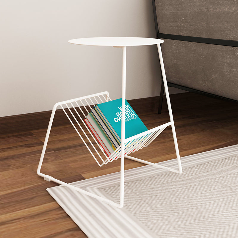 Metal Round Side Table