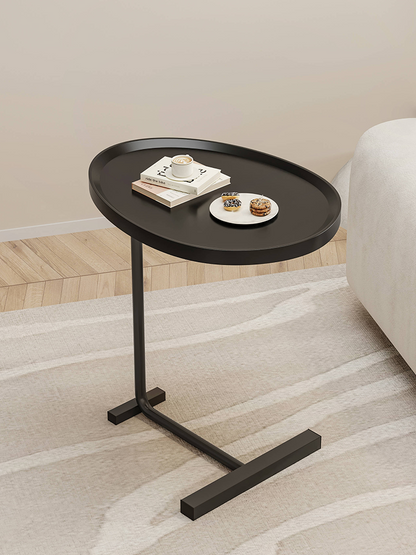 Small Oval Side Table End Table