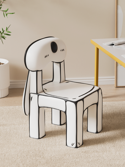 3D Cartoon Dog Chair