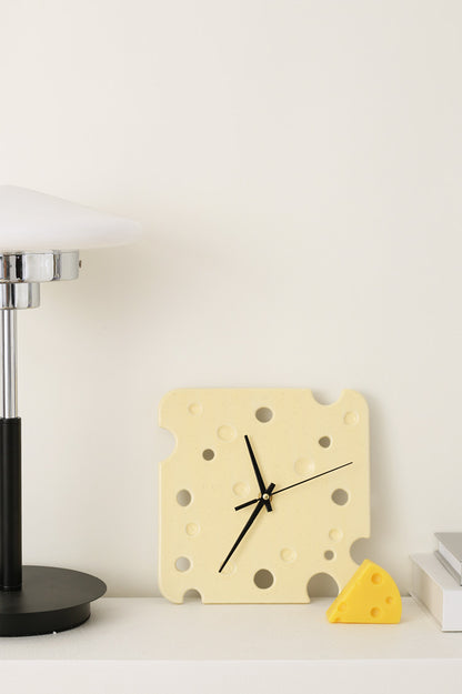 Cheese Shaped Wall Clock