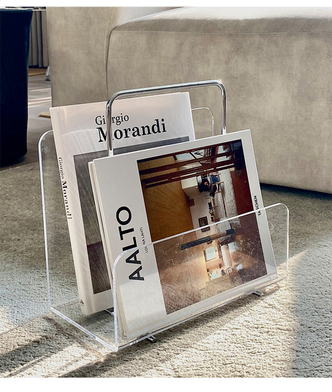 Desk Acrylic Book Rack