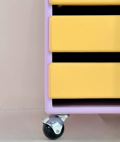 Pastel Colored Storage Cabinet