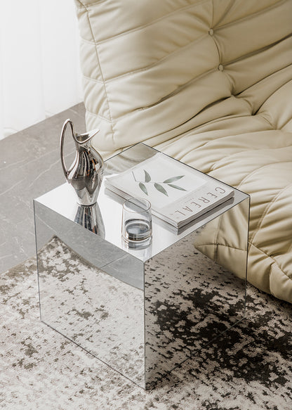 Modern Cube Acrylic Side Table