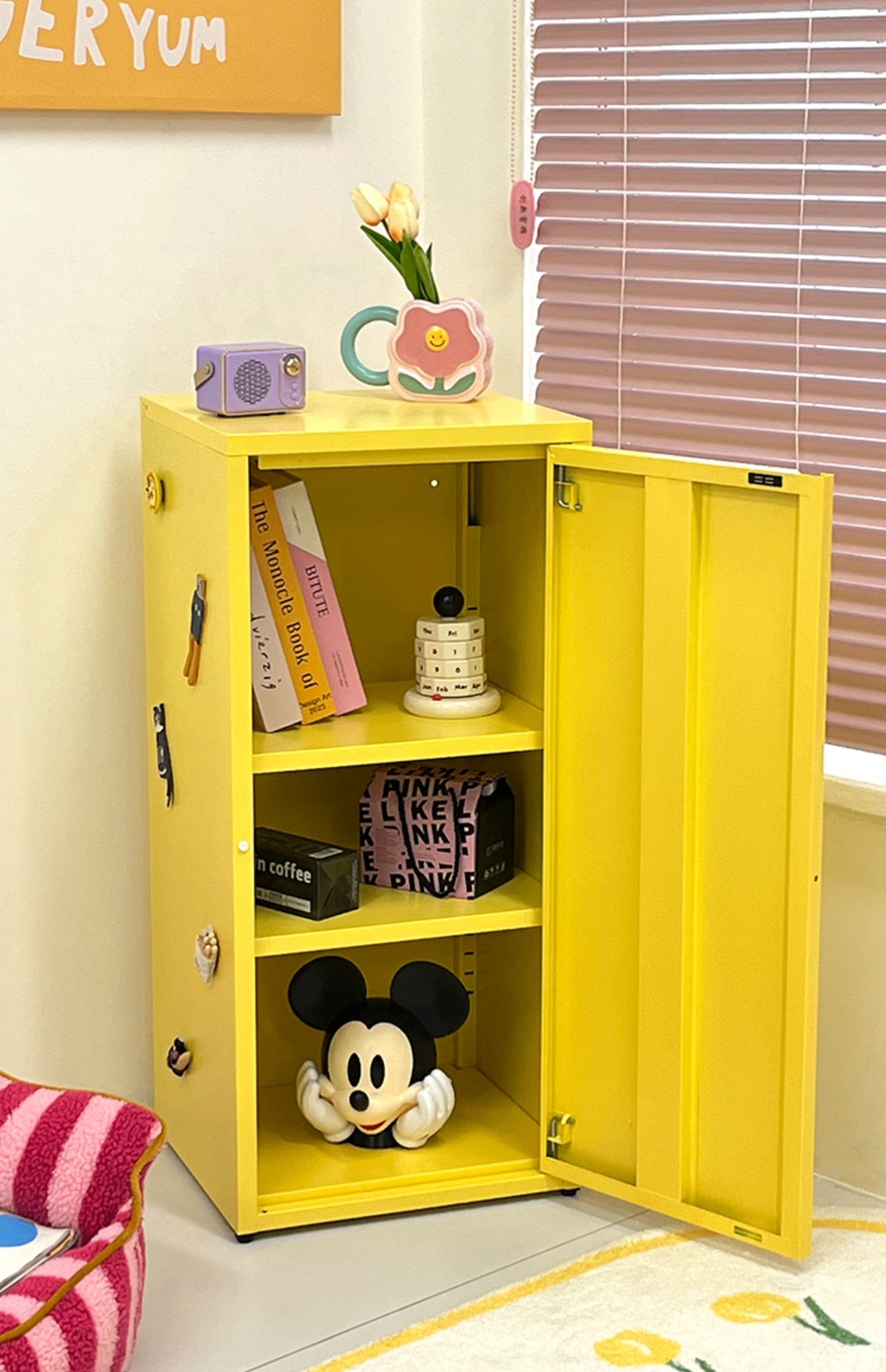 Modern Iron Storage Cabinet