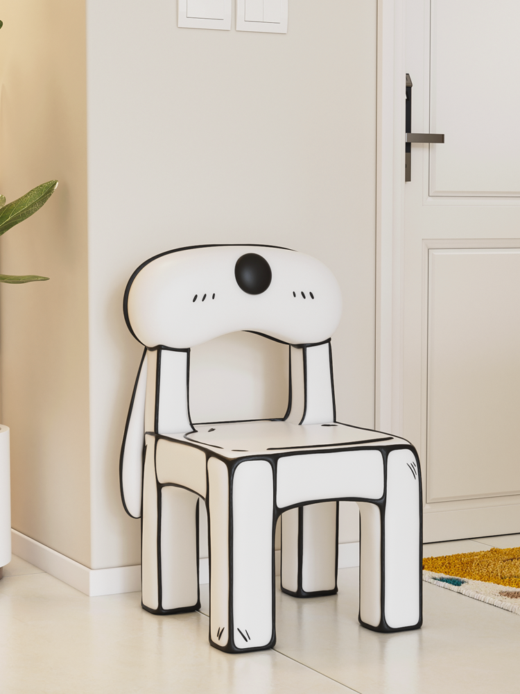 3D Cartoon Dog Chair