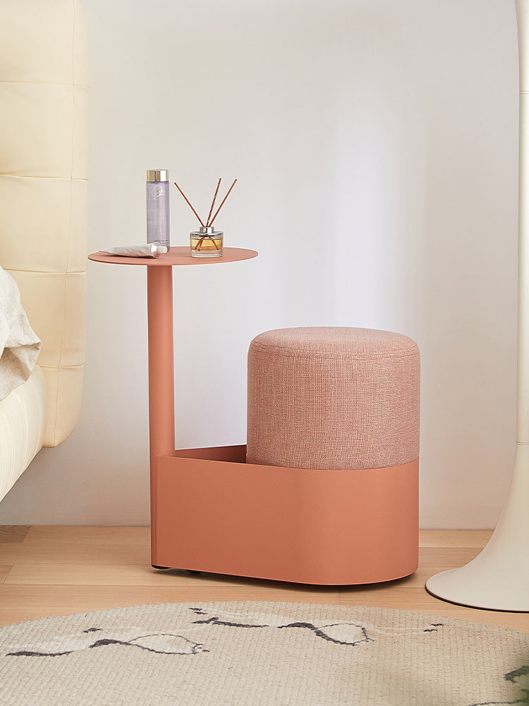 All in One Stool with Side Table