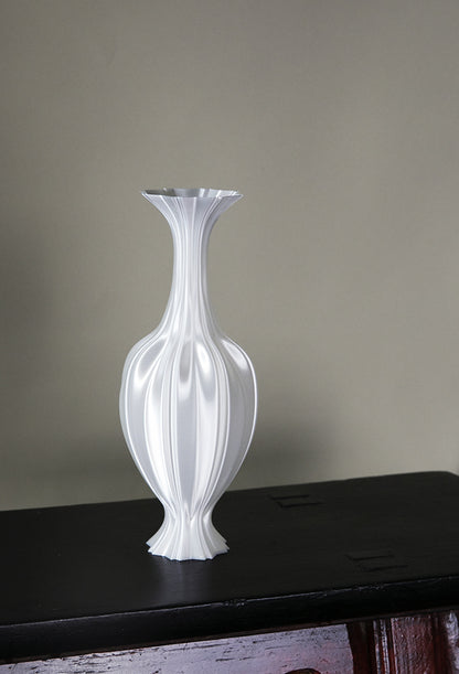 3D Printed Silk Texture Vase