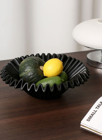 Resin Wave Fruit Tray