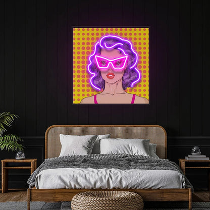 Animated Wall Artwork Neon Sign