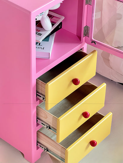 Pastel Cabinet Storage Dresser