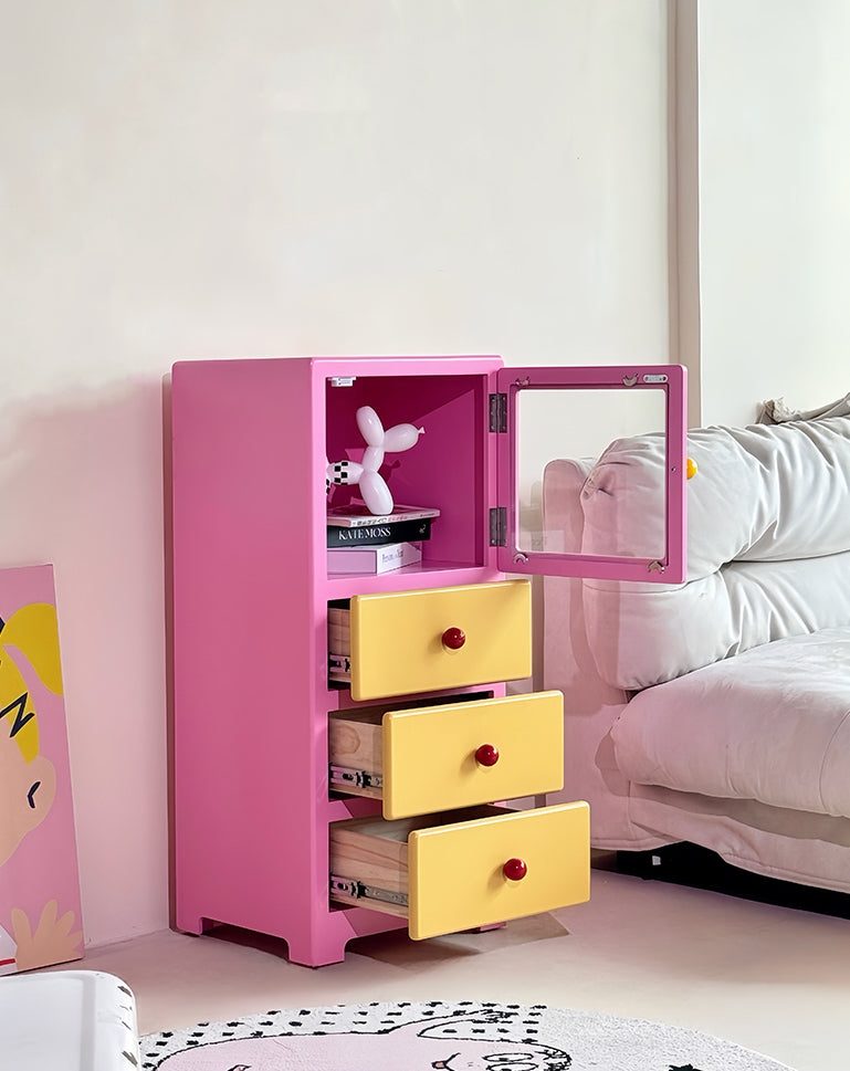 Pastel Cabinet Storage Dresser