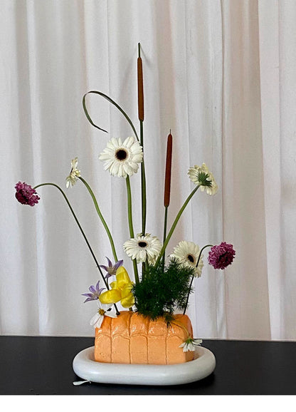 Bread Shaped Flower Vase