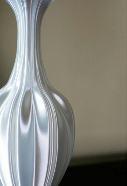 3D Printed Silk Texture Vase