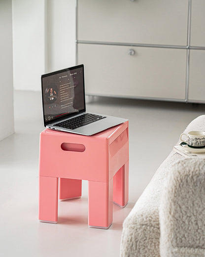 Playful Storage Stool Side Table