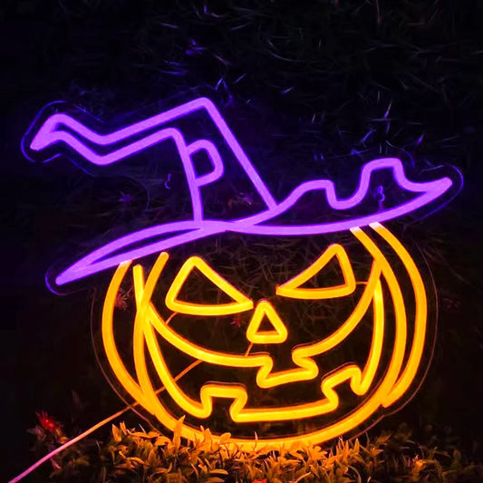 Halloween Decor Neon Sign