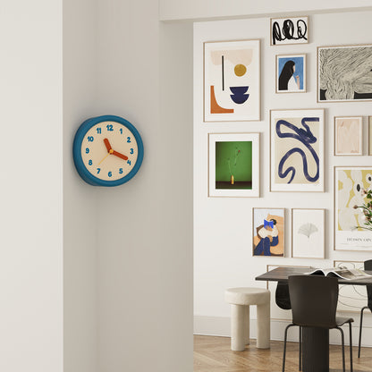 Blue Corner Time Clock