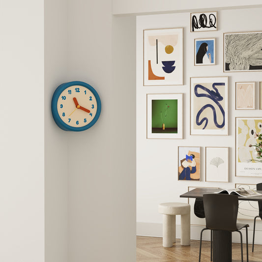 Blue Corner Time Clock
