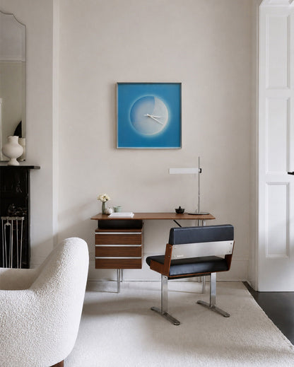 Luna Phase Art Clock