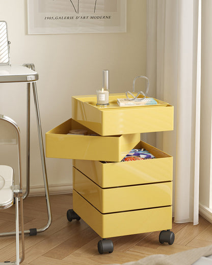 Rotating Storage Side Table
