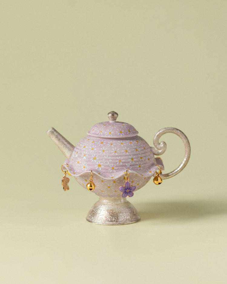 Lilac Daisy Tea Set