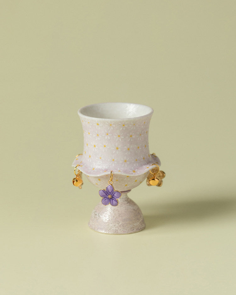 Lilac Daisy Tea Set